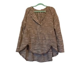 FREE PEOPLE Woven Pullover